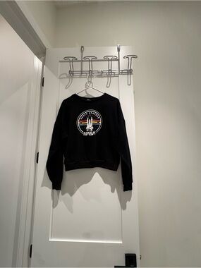 Freeze Black NASA Crewneck Sweatshirt